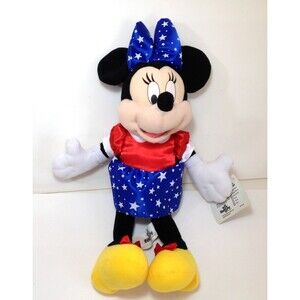 Vintage Toy Factory Minnie Mouse in Fantasia Outfit Plush 15"
